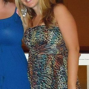 Strapless dress